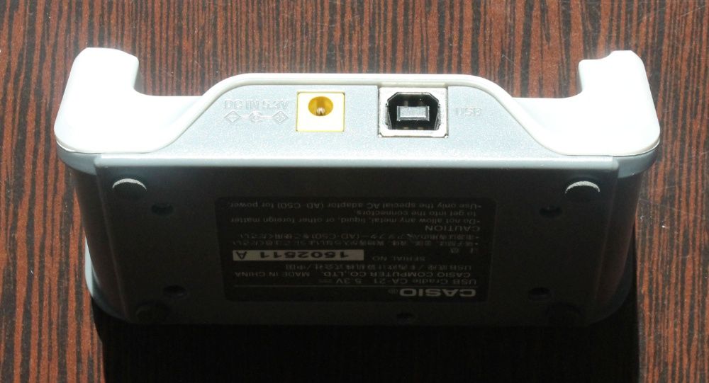 Bases USB / Dockstation máquinas fotográficas CASIO USB CA-21