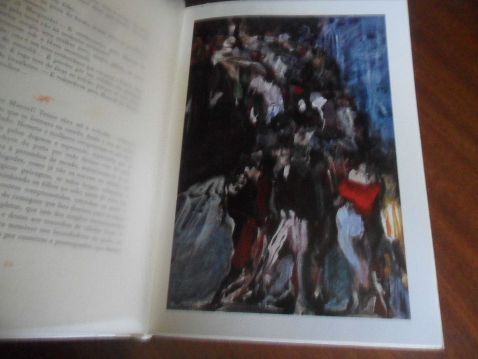 "EMIGRANTES" de Ferreira de Castro -  Ilustrações de Júlio Pomar - AUTOGRAFADO PELO AUTOR