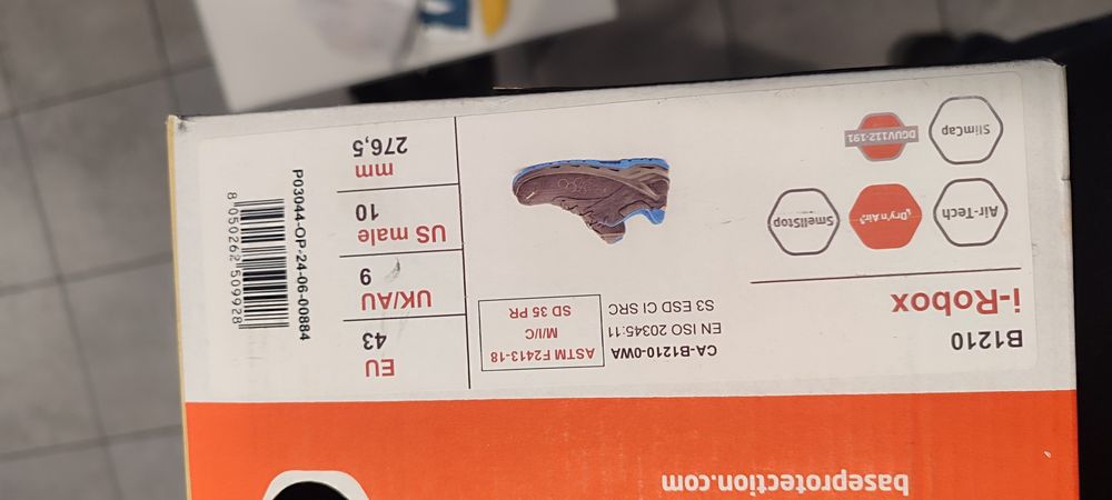 Buty robocze półbuty Base i Robox s3