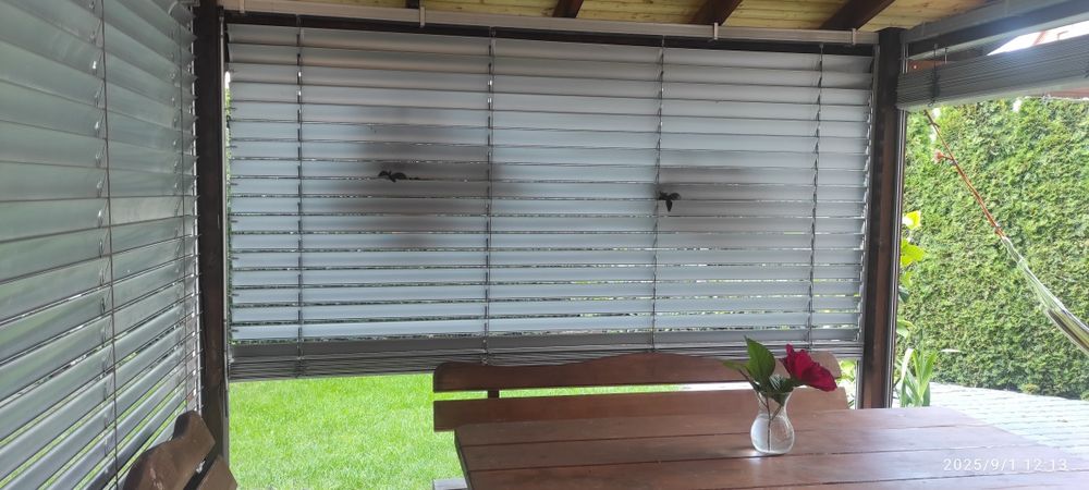 Żaluzje aluminiowe zewnętrzne. 240x280