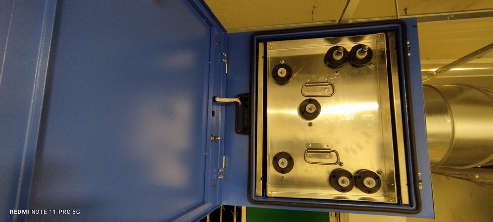 Montagem de extração de fumos