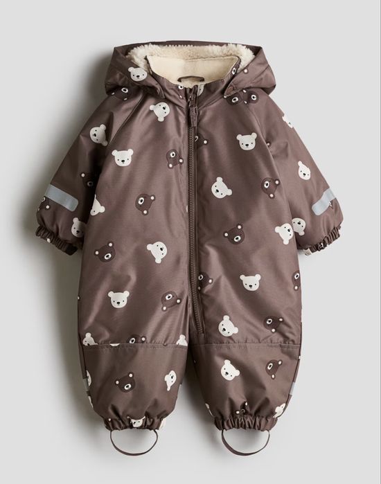 Теплий зимовий водовідштовхуючий комбінезон H&M 68, 74, 80, 86, 92, 98, 104
