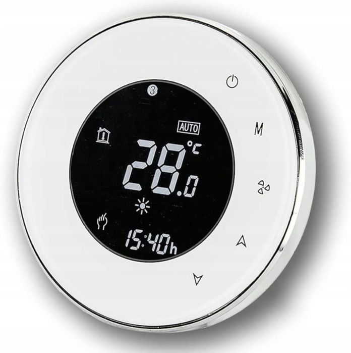 BecaSmart 6000 Series WiFi okrągły termostat do kotła gazowego WiFi