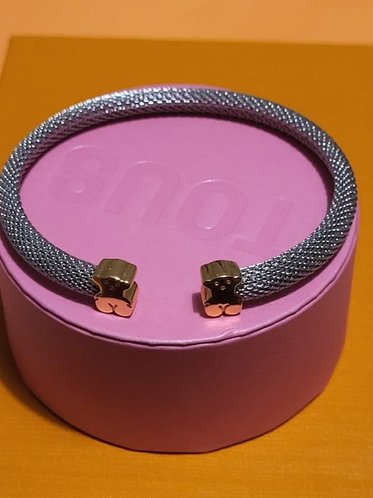 Tous bransoletka otwarta Icon Mesh z motywem Misia