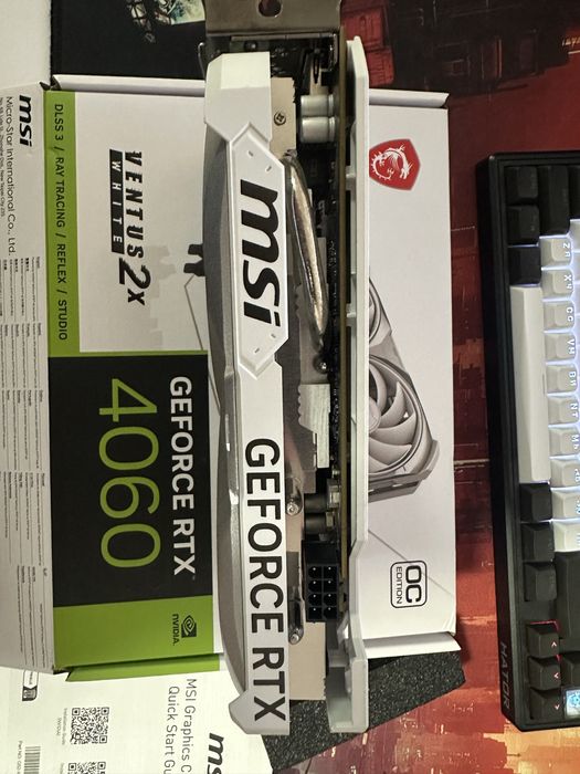 Відеокарта MSI RTX 4060 Ventus 2x White