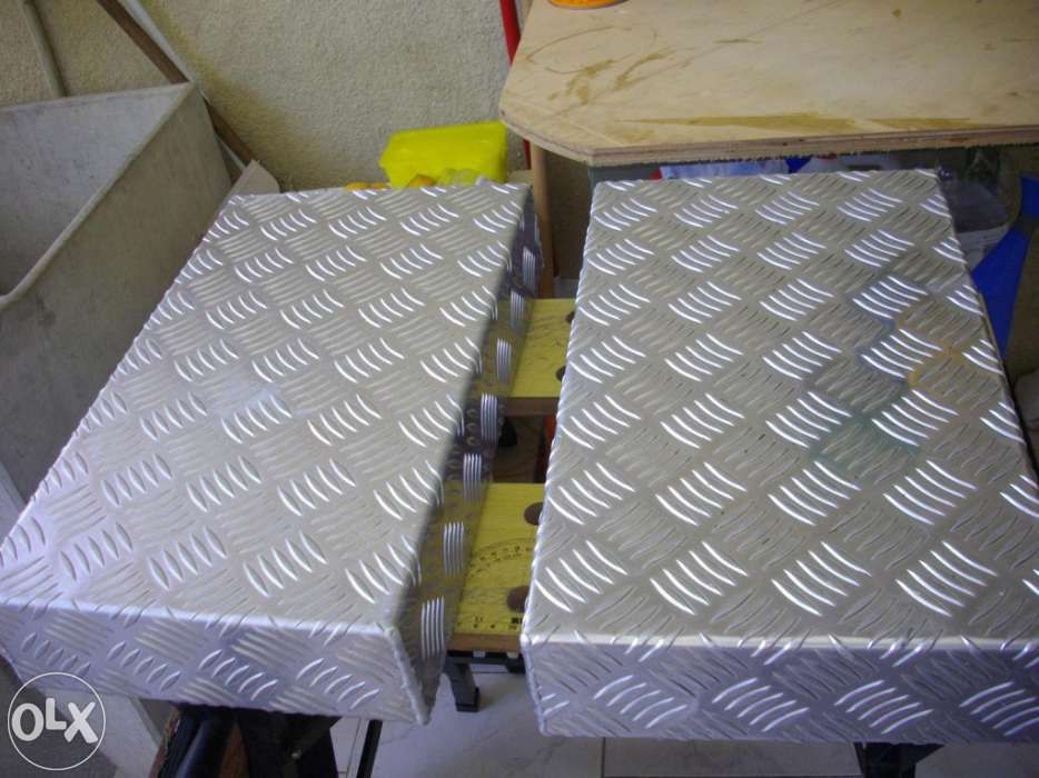 Chassis / Caixas alumínio -Amplificador a válvulas