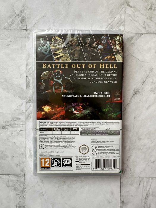 *Selado* Hades Edição Limitada - Nintendo Switch