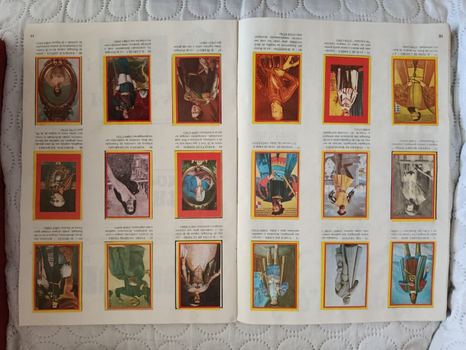 A VISITA DA CORNÉLIA (Caderneta Cromos) Completa