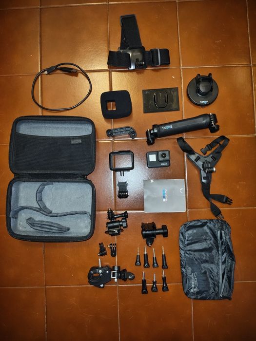 Gopro 7 Black com pack de acessórios originais