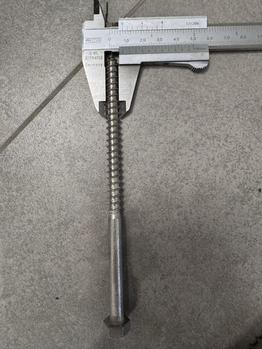 Wkrety do drzewa nierdzewne A2