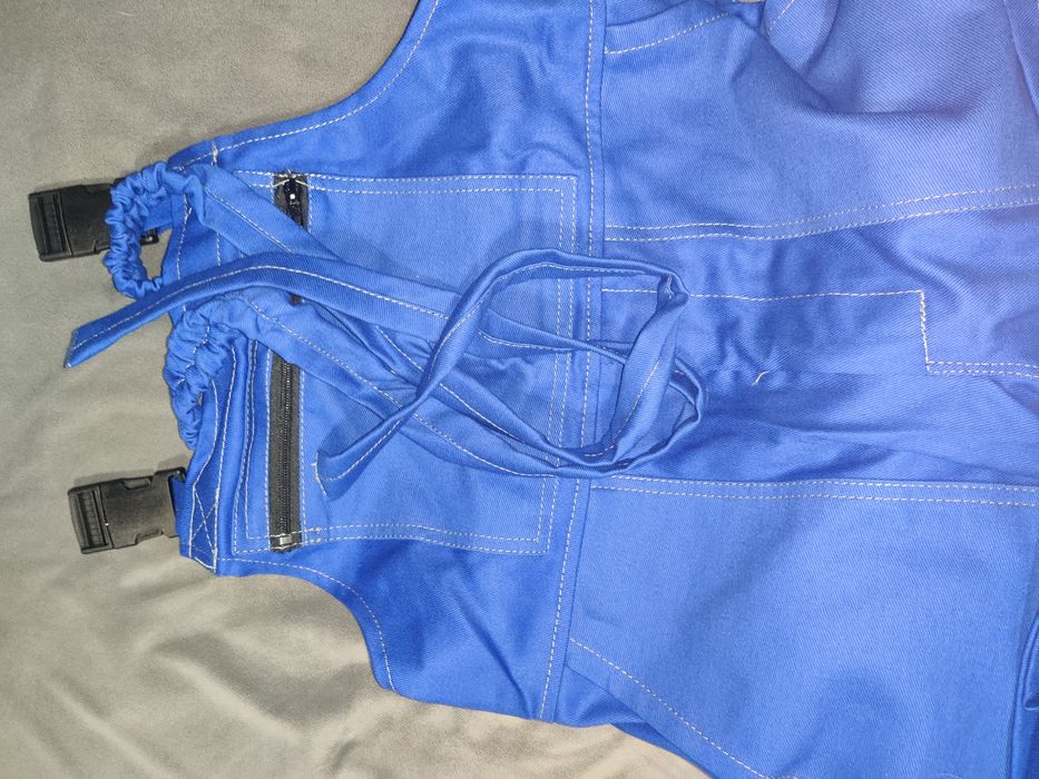 Spodnie ogrodniczki 164/84 + flanela M + katana 171cm