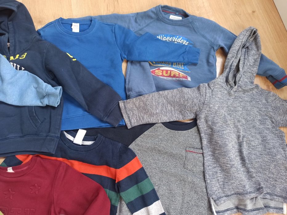 Bluzy dresowe chłopięce 110-116