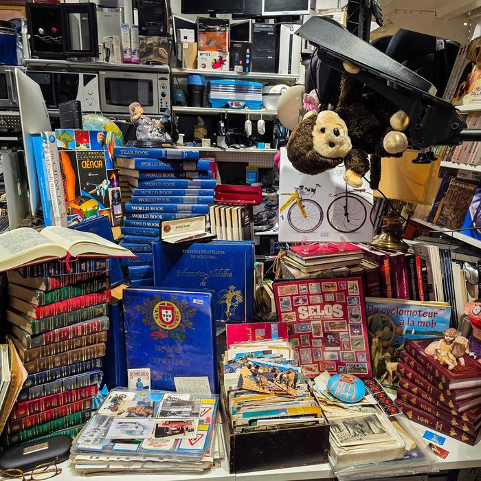 Postal Antigo–Sesimbra Portugal–Escolha de Peixe na Praia(Década 1950)