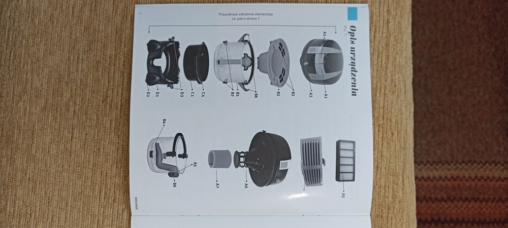 Odkurzacz wodny SECURITY CLEAN WELMAX (stacja piorąco sprzątająca)