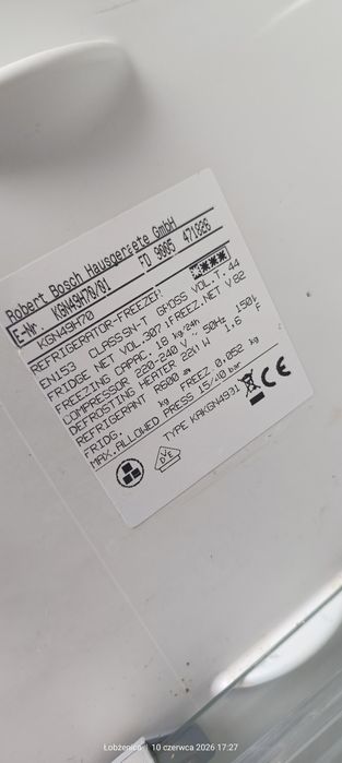 Lodówka Bosch KGN49h70/01