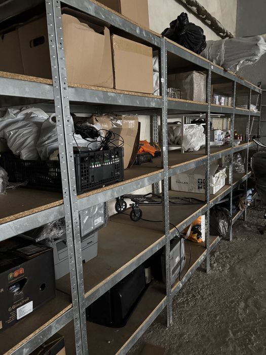 Стелажі 5 полиць 213*92*60