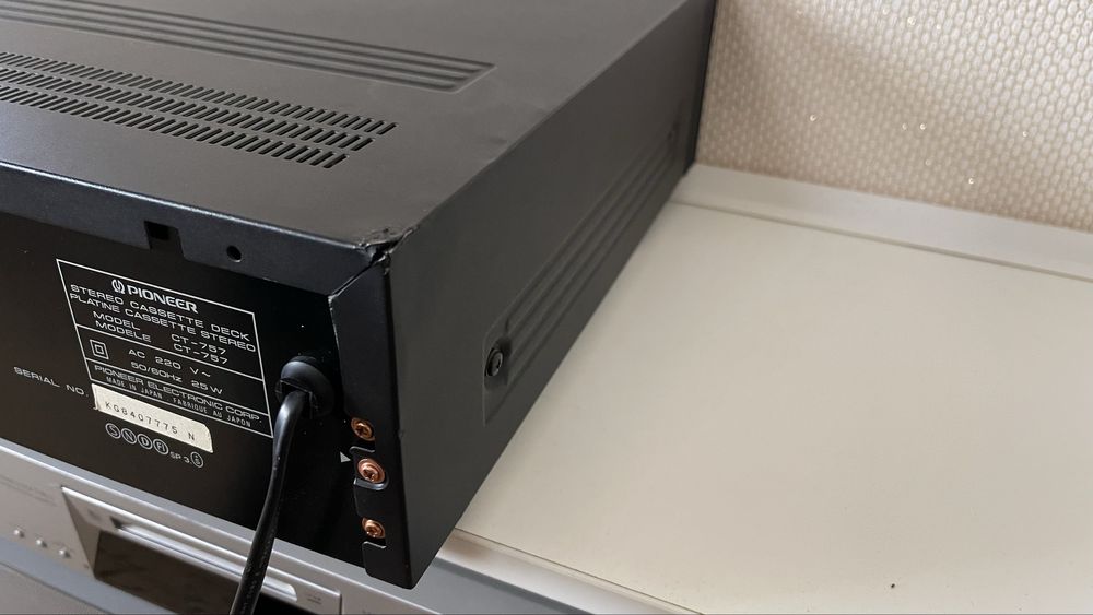 Pioneer CT-757 (tapedec )