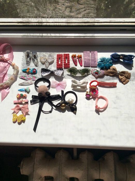 Заколки детские вещи Бижутерия