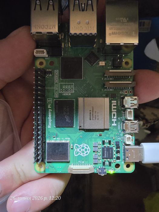 Микрокомпьютер Raspberry Pi 5 Board 4GB