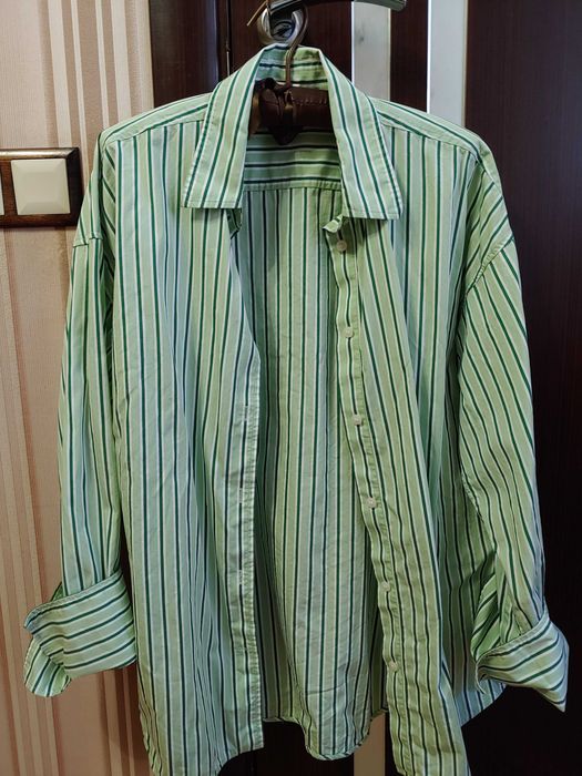 Сорочка Zara s m 36 38 у смужку