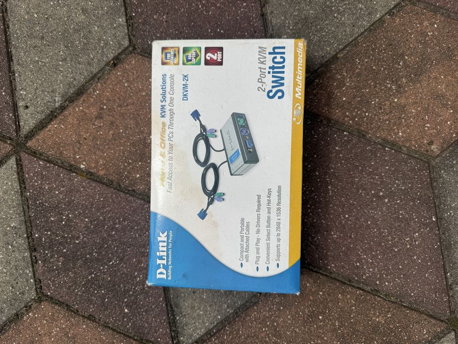Przelacznik switch d-link dkvm-2k