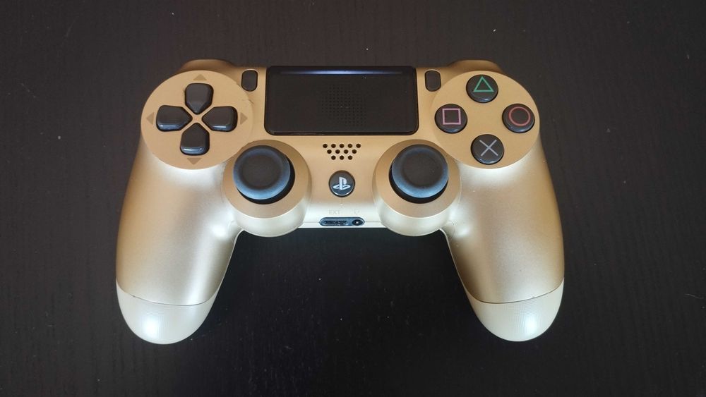 PS4 - Comando Original V2 - Dourado - Excelente Estado