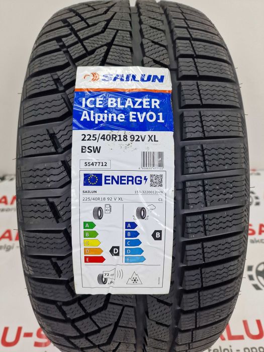 NOWE zimowe OPONY 225/40R18 - Sailun Ice Blazer Alpine Evo 1