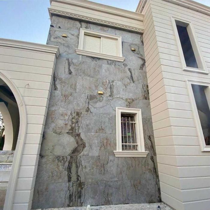 Fornir Kamienny Transparent Łupek tapeta 305x122x0,2 cm Indian w rolce