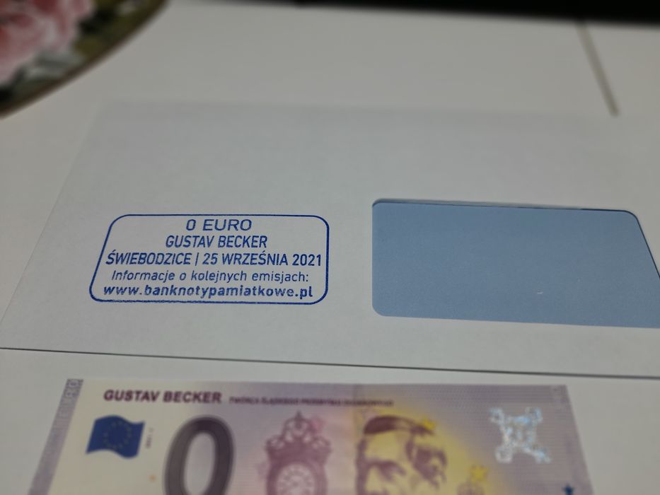 Banknot 0 euro Gustav Becker