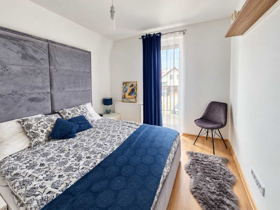 Nowoczesna szeregówka 61 m² + poddasze | 4 pokoje | ogród | 2 miejsca