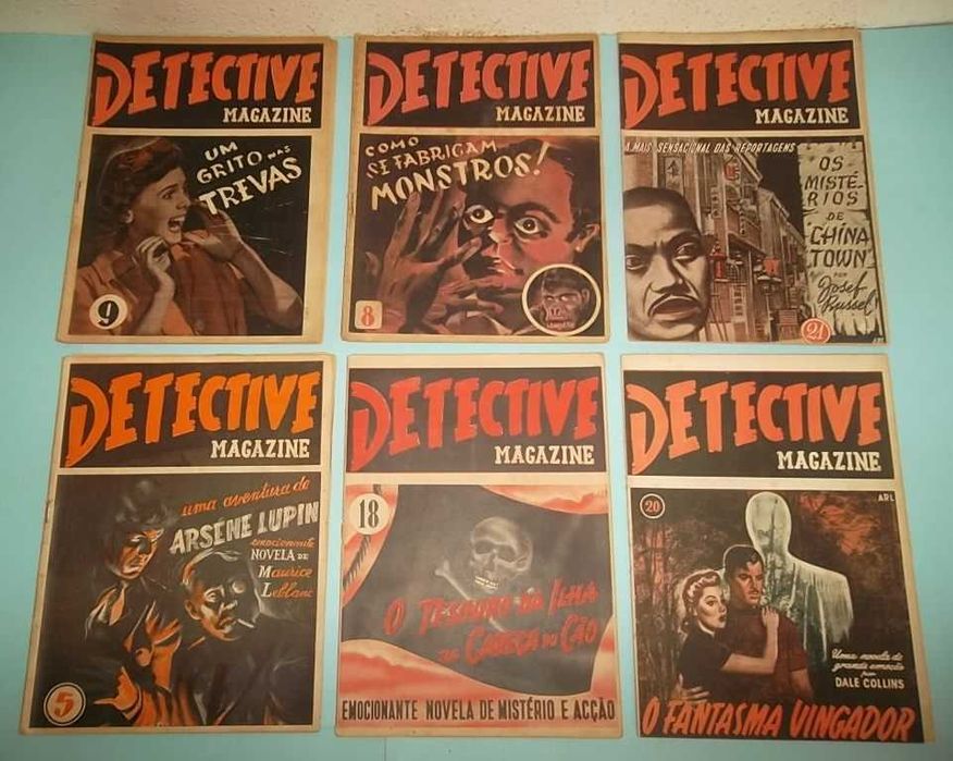 DETECTIVE MAGAZINE - 1945 - Lote 25 Revistas