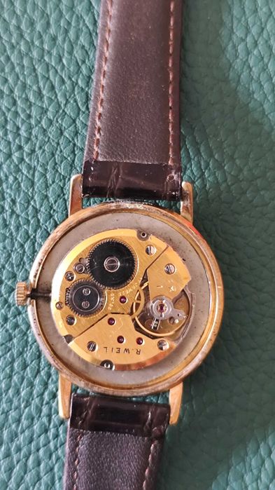 Relógio antigo Raymond Weil de corda manual (vendido)