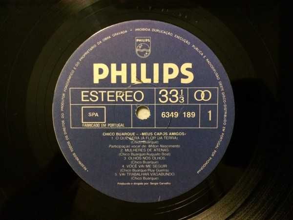 2 álbuns Chico Buarque - Meus Caros Amigos + de Hollanda (MPB)