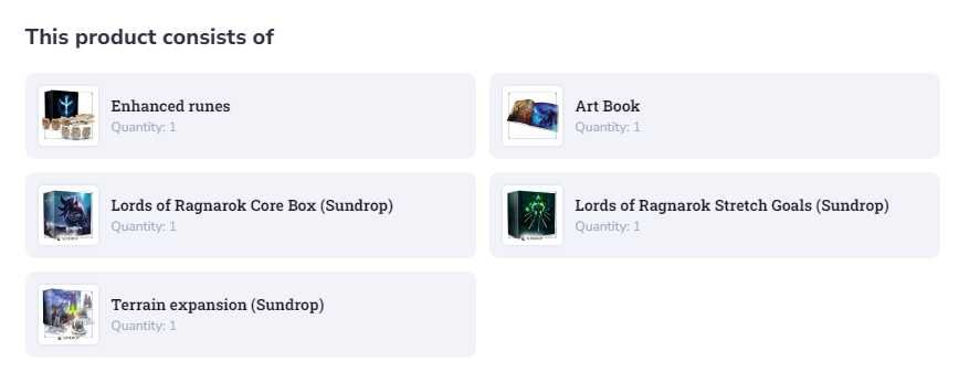 Lords of Ragnarok PL (Mythic Pledge Sundrop + Valkiria) - polska PL