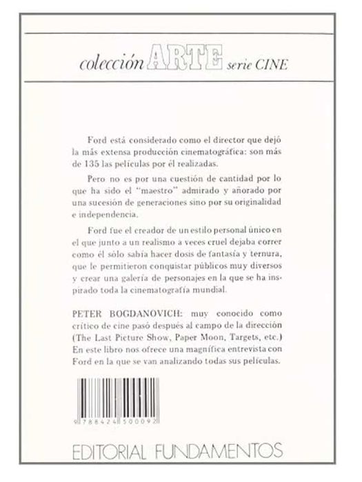 John Ford. De Peter Bogdanovich.