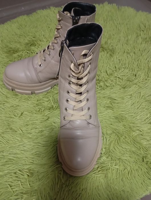 Ботинки зимние из натуральной кожи