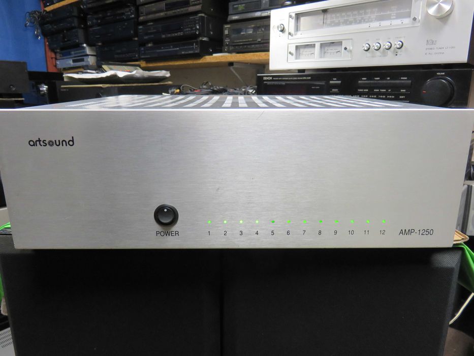 Końcówka mocy wielokanałowa Artsound AMP-1250 6x100watt