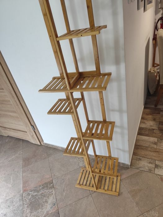 Duży stojak kwietnik bambusowy cena za  2szt kpl Kraków