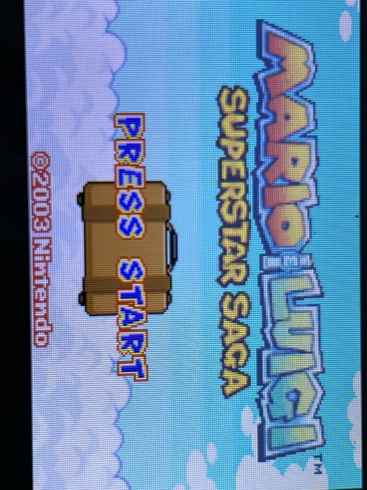 MARIO i Luigi Superstar Saga Game Boy Advance