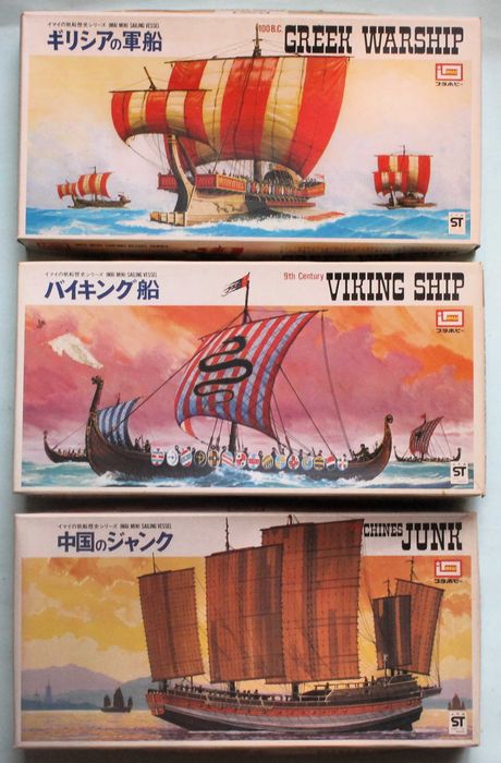 Kits de barcos Históricos IMAI