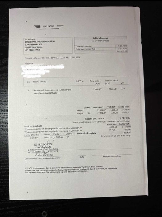 Łódź motorowa motorówka GLASTRON GX 185 Volvo Penta 3.0