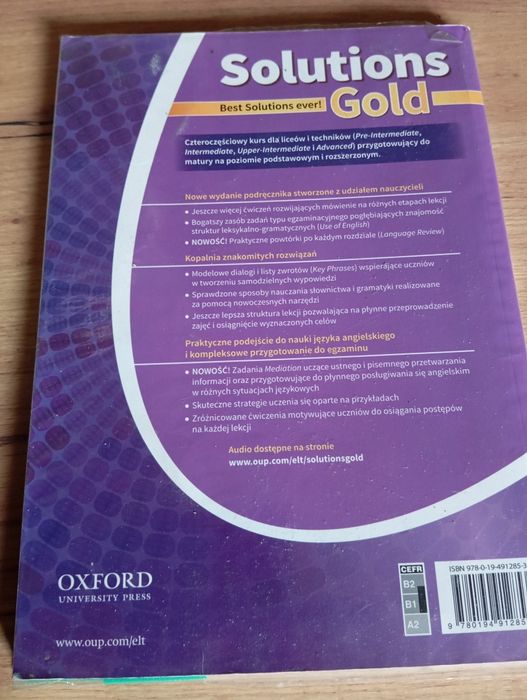 Książka Solutions Golf , wyd. Oxford, stan b.dobry