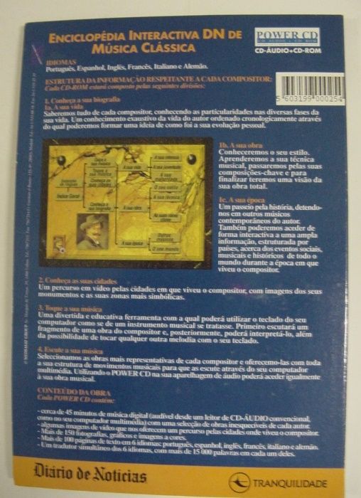 CD Johann Strauss - áudio e interactivo