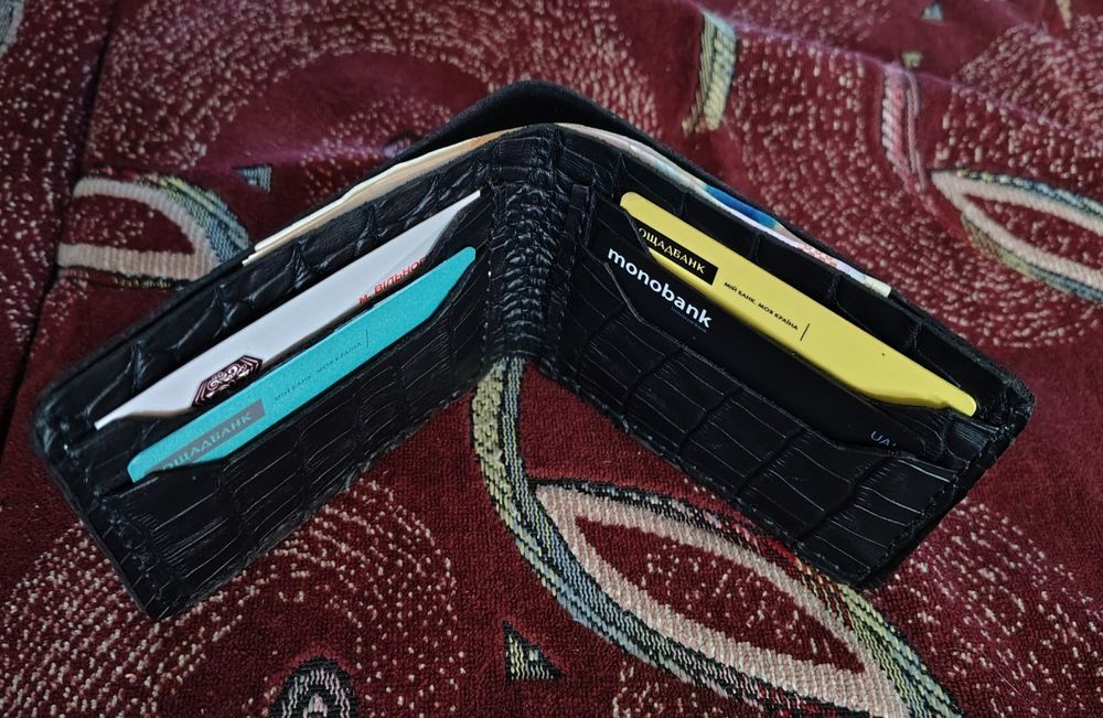 Кожаные мужские портмоне,,ручной работы