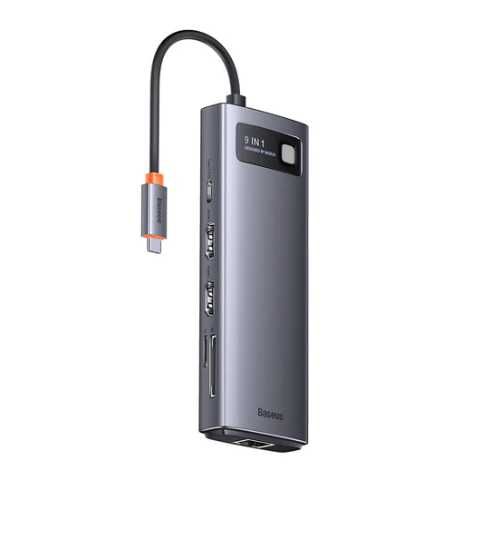 Baseus Joystar 9 in 1 USB-C Hub хаб адаптер HDMI