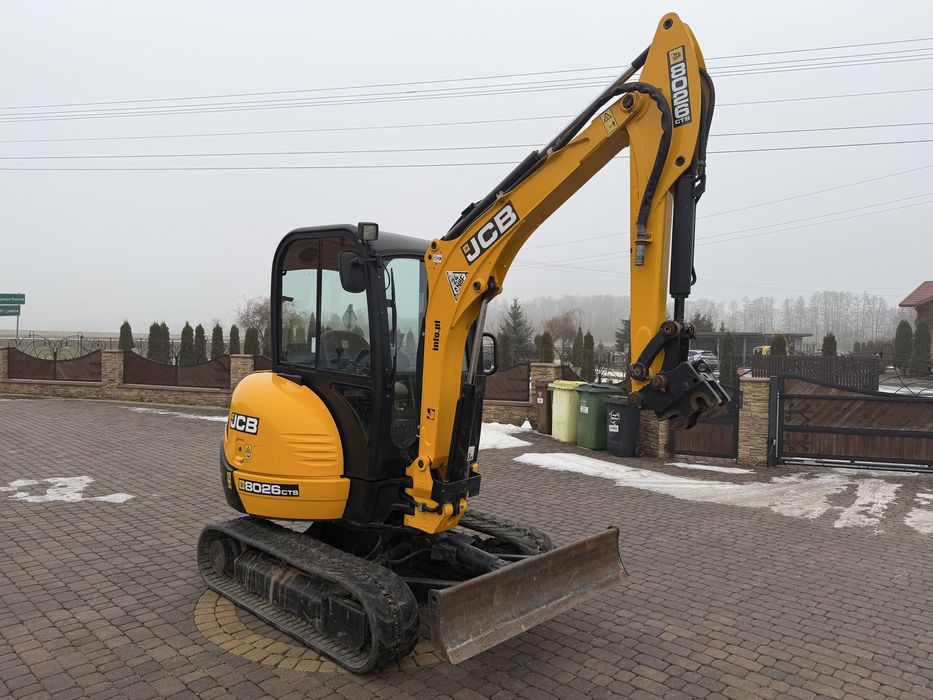 JCB 8026 CTS Szybkozłącze Faktura VAT