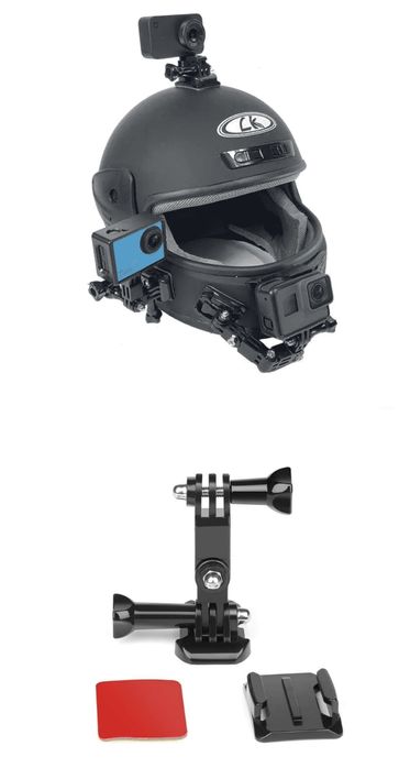 Крепление Фонаря на шлем (пожарный,мото и т д)