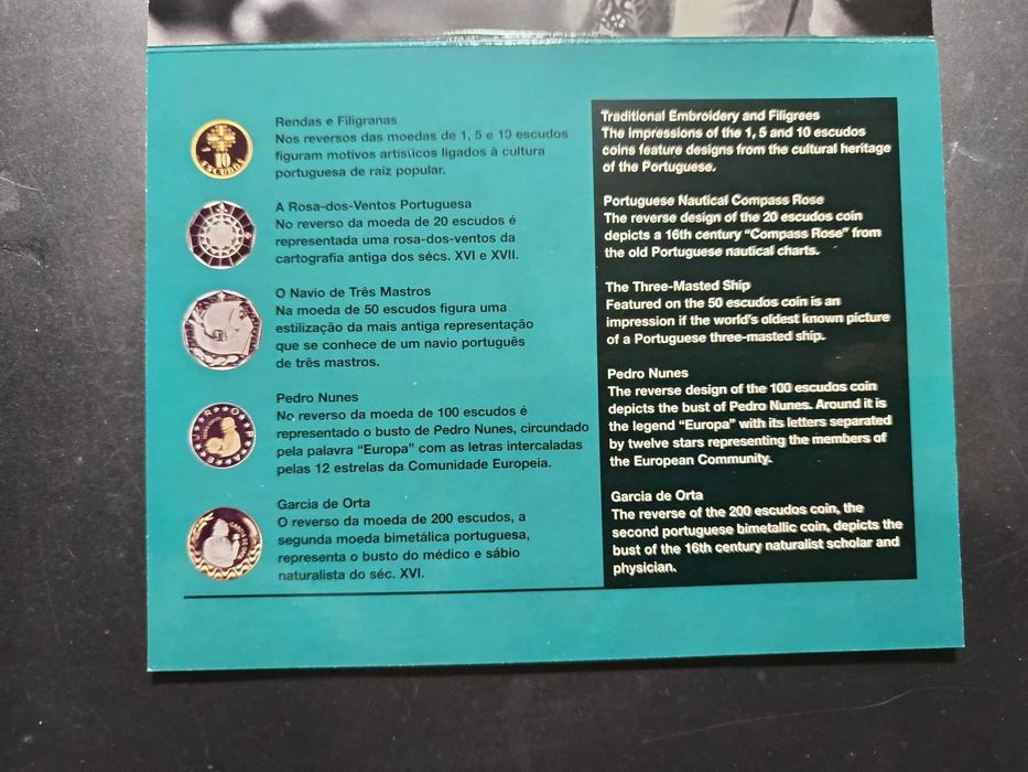 1999 – BNC – Série anual de moedas correntes (50 Anos da UNICEF)