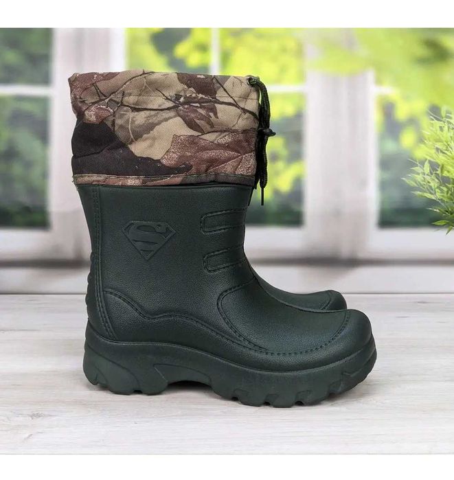 Чоботи чоловічі зимові берці утеплені ботинки зимние сапоги дутики