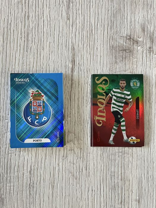 Coleção Cartas Ídolos Panini